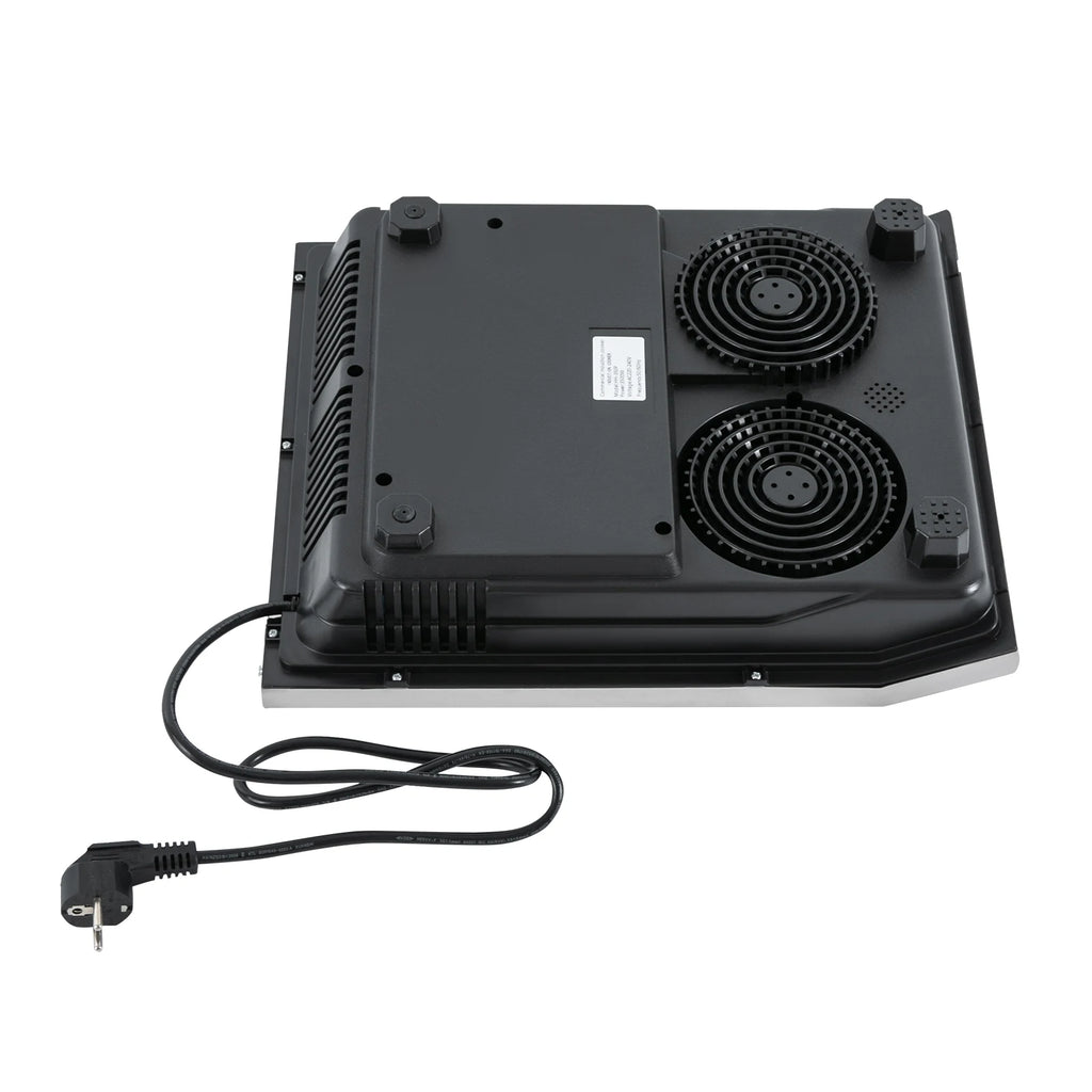 Portable Electric Induction Hob|  3500W Induction Cooktop with 8/10 Temperature Levels | Microcrystalline Glass