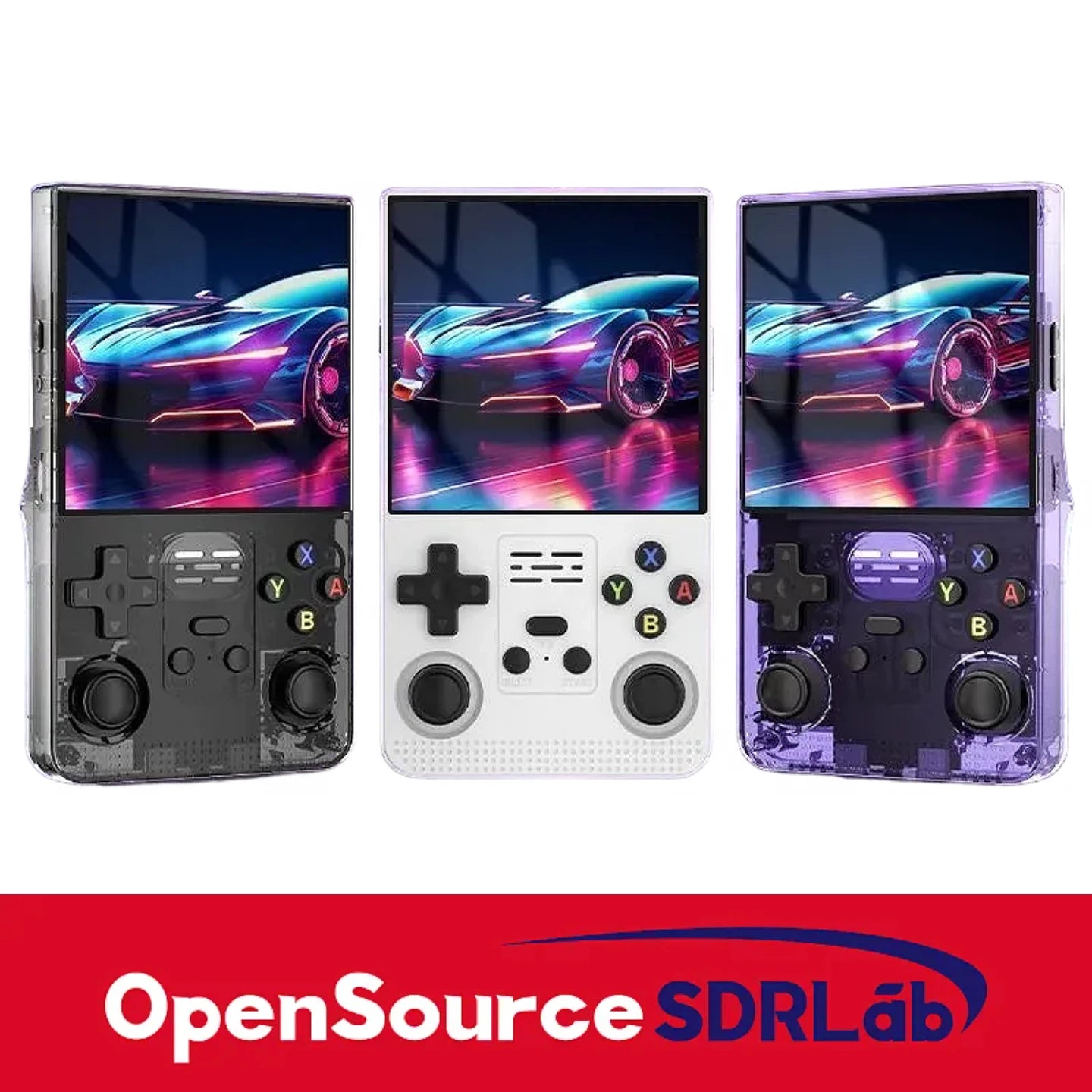 Open source handheld 4.1-inch high-definition large screen dual joystick 3D classic game R36S PSP game handheld Main image