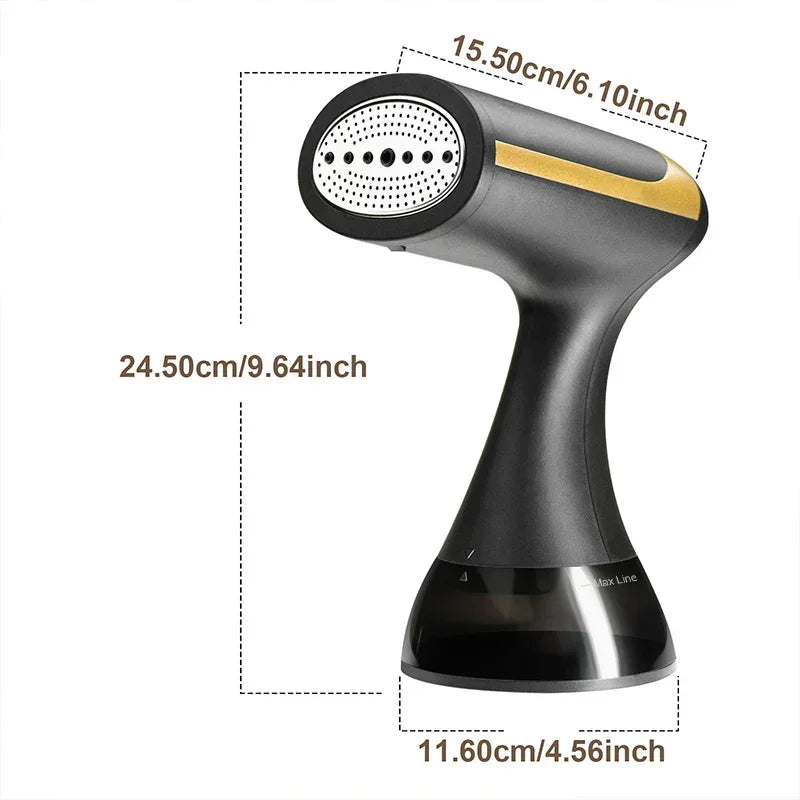Handheld Garment Steamer 1300W Electric Household Fabric Steam Iron 220V Portable Vertical Fast-Heat for Clothes Ironing 350ml