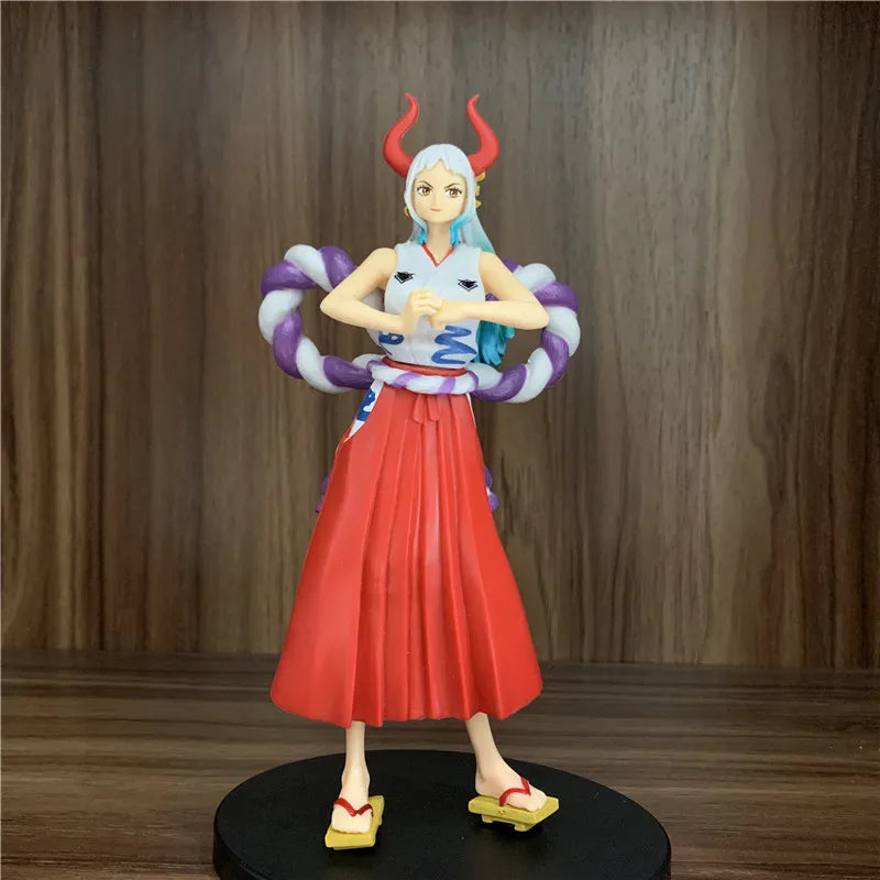 New One Piece Figure Ninja Nami PVC Figures OP Tama Luffy Yamato Kaidou Zoro Sanji Usopp Law Newgate Model Gift Toy