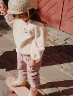 2026 KS Brand Winter Baby Girls Boys Lambswool Cherry Jackets Kids Clothes Boys Sequin Cartoon Outerwear Children's Coats 1-9Yrs