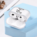 Hard Plastic Case for AirPods Pro 2 USB C Case for airpods 3 2 1 Case Transparent Cover for airpod pro 3 funda Air Pods 3 Coque