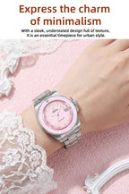 ADDIES Luxury Women's Watches Elegant Classic 36mm Business Ladies Watch BGW9 Luminous Waterproof Steel Quartz Woman Watches