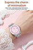 ADDIES Luxury Women's Watches Elegant Classic 36mm Business Ladies Watch BGW9 Luminous Waterproof Steel Quartz Woman Watches