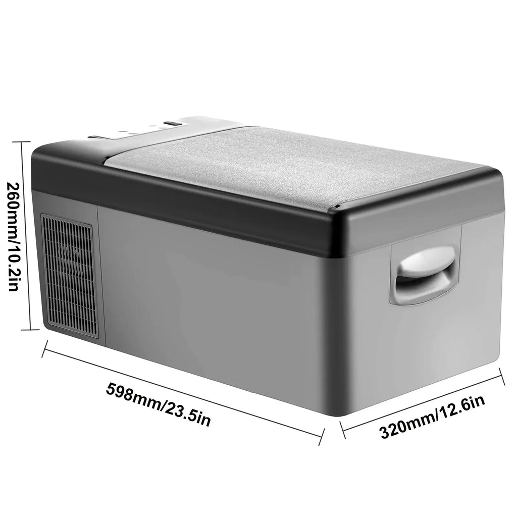 Sihao Mini Fridge Refrigerator Portable Car Freezer 15L/20L 12V/24V Compressor Cooler for Traveling Camping Outdoor Activities