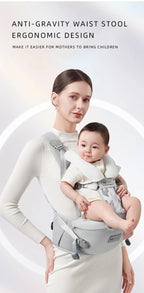 AIBEDILA Baby Carrier Ergonomic Kangaroo Infant Kids Sling Back Front Facing Backpack Wrap Newborn Bag 0-6 Months