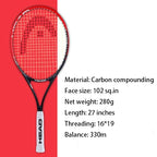 HEAD Carbon Composite Integration Tennis Racket For Beginners Men Women College Students Single Training Racquet