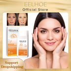 EELHOE Sunscreen Face Oil Control Uv Isolation Anti-Sun Moisturizing Face Suncream Spf 50 Face Repair Skin Care Sun Tan Lotion