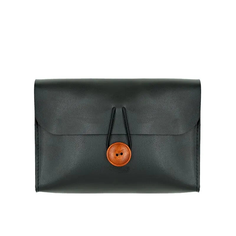 PU Leather Pouch Chargers Storage Bags For Travel USB Data Cable Mouse Organizer Electronic Gadget Bags