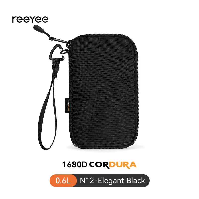 ReeYee N12 Passport Holder Wallet, Travel Organizer for Cards Tickets, Water-Resistant Scratch-Resistant Essential Wallet Pouch