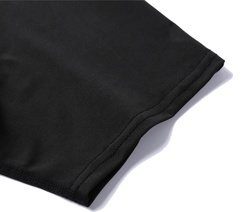 Graphic Compression Shirts for Men Athletic Quick Dry Rash Guard Stretchy Baselayers Undershirts Gym Workout Running Tshirt Tops