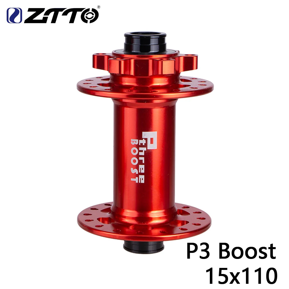 ZTTO MTB 32 Holes Disc Brake Hub Front Hub 6 Bolt Boost Hub 15x110 Thru Axle 15x100 32H Maza 9x100 QR Sealed Bearings