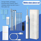 Visual Ear Wax Cleaner with Camera Safe Earwax Removal Endoscope with 5M Camera Luminous Otoscope Ear Cleaning Tools Ear Care