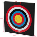 Toparchery 50x50x5cm EVA Archery Target High Density Durable Foam Shooting Target for Professional Hunting Training Equipment