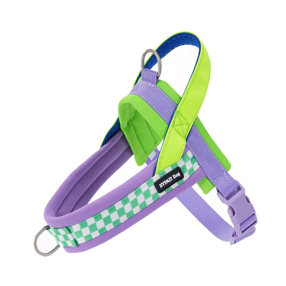 Small Dog Harness, Saddle Style No Pull Adjustable for  Puppy  Pet Chest for dog Breathable  Walking dog supplies s
