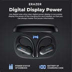 ERAZER XT60PRO Sports Wireless Headphones Bluetooth Earphones Earbuds Noise Reduction Headset with Mic Earhook