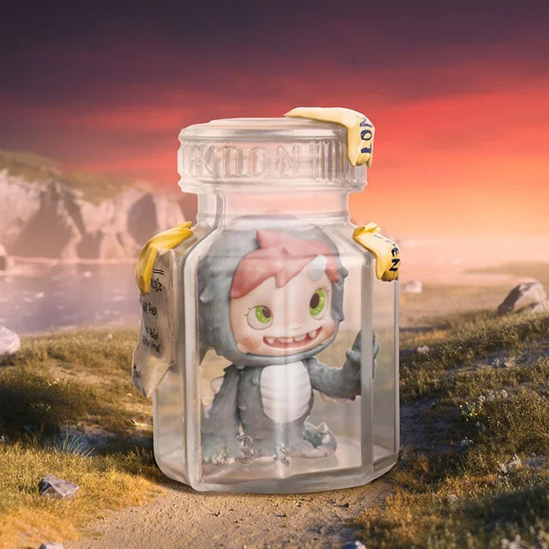POP MART POLAR Monster Village Series Blind Box - Cute Anime Figure Ornaments Mystery Gift Doll - Original Toys for Collectors