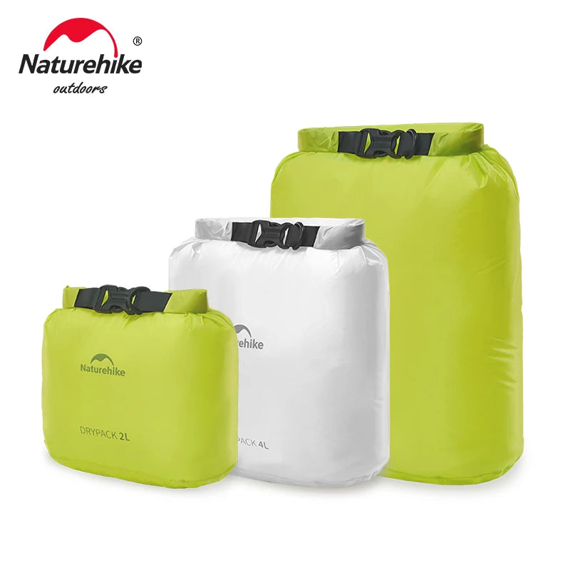 Naturehike Rolled Storage Bag Outdoor Travel Hiking Lightweight Waterproof Vacuum Compression Dispenser Bags Portable Organizer
