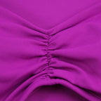 Quick Drying Breathable Short Yoga Sexy Clothes For Women Nude Feeling Fitness Tops Slim Fit Exercise Running Clothes