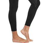 Spring and summer riding pants women's knitted high-stretch, slim-fitting silicone riding pants tight riding pants breathable we