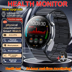2026 New Smart Watch NFC ECG+PPG Blood oxygen Uric Acid Blood Pressure Sapphire Smartwatch Men For Android iOS Smart watch men