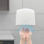 Electric Hand Dryer, Commercial Compact Air Hand Dryer, Automatic Hand Air Dryer  White 220-240V