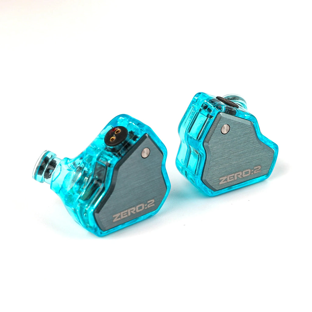 7Hz x Crinacle Zero :2 Updated 10mm Dynamic Driver IEM Wired Earbuds Earphones Gaming Earbuds with OFC IEM Cable for Musician