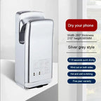 Full New Hand Dryer Induction Hotel Restauran High Speed Jet-type Hand Drying Machine Double-sided hand dryer 220v