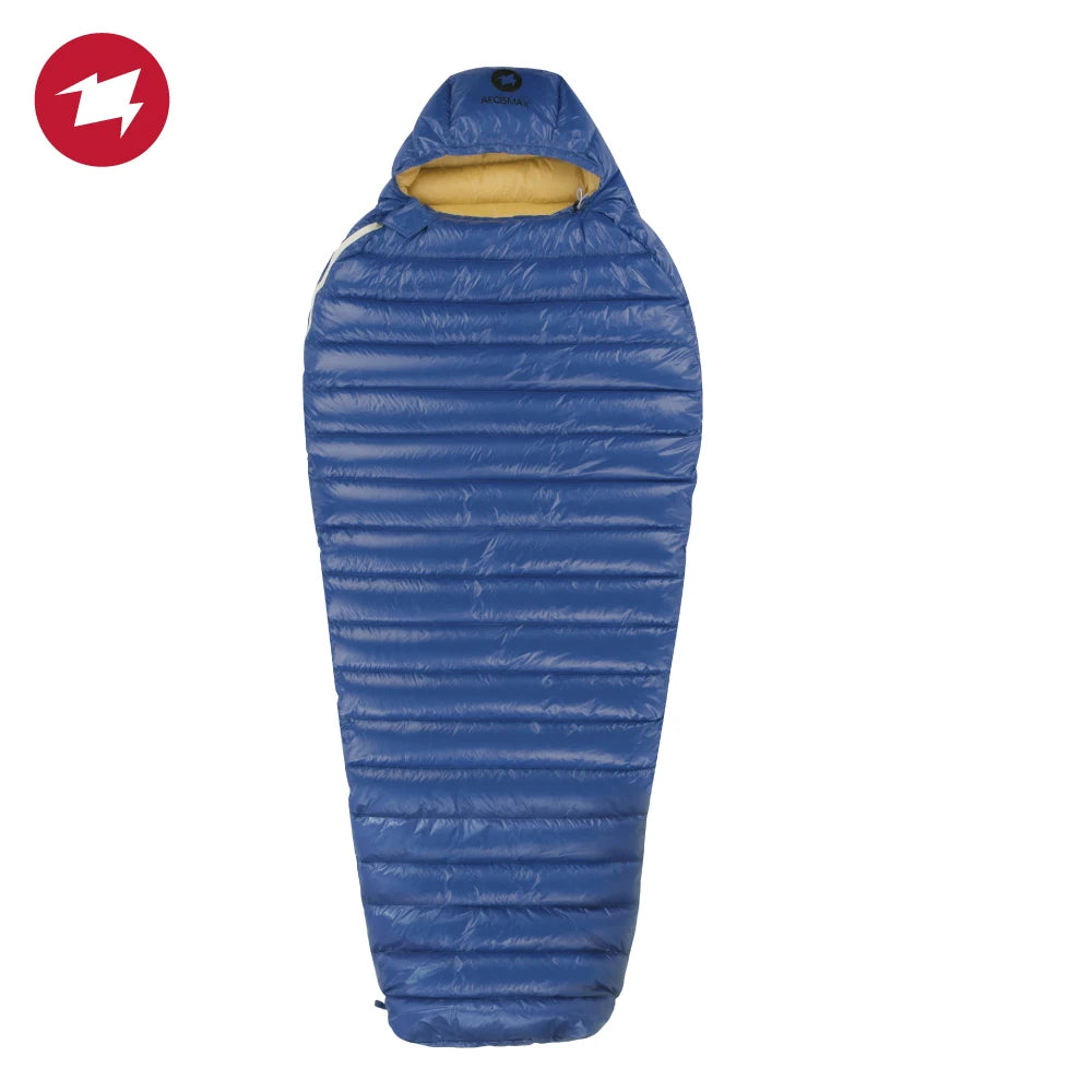 AEGISMAX LETO & NANO 700FP Ultra Dry Goose Down Sleeping Bag Ultralight Down Sleeping Bag for Camping and Hiking