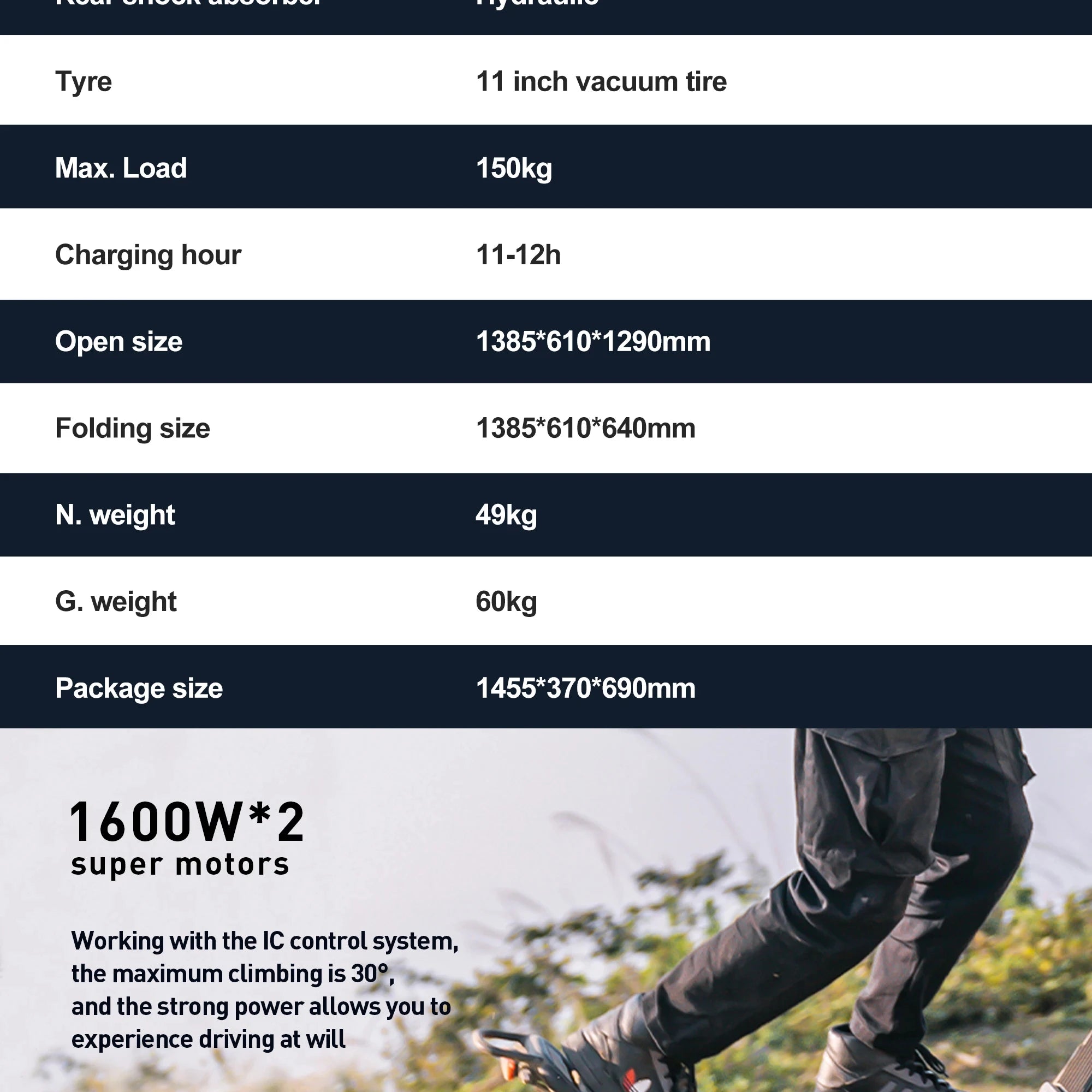 JOYOR E6-S Adult Electric Scooter 3200W Motor 60V31.5AH Battery Off-road EScooters NFC Unlock Hydraulic Brake Foldable E-Scooter