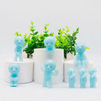 Surprise Gift blind box action figures Yoga Bedroom series multiple doll green noctilucent mysterious decoration model for toy