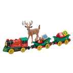 New Electric Train Set Compatible with Thomas Wooden Train Track Train Toys For Kids Christmas Birthday Gift