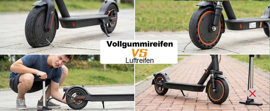 TODIMART T6 ABE e-scooter with road approval, 30 km, 350W, inch tires, Dual shock absorbers, e-scooter for adults