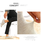 10/20/30Pairs Men's Socks Ankle Socks White Black Breathable Comfy Sweat-absorbing Boat Socks Unisex Casual Solid Short Socks