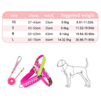 Small Dog Harness, Saddle Style No Pull Adjustable for  Puppy  Pet Chest for dog Breathable  Walking dog supplies s