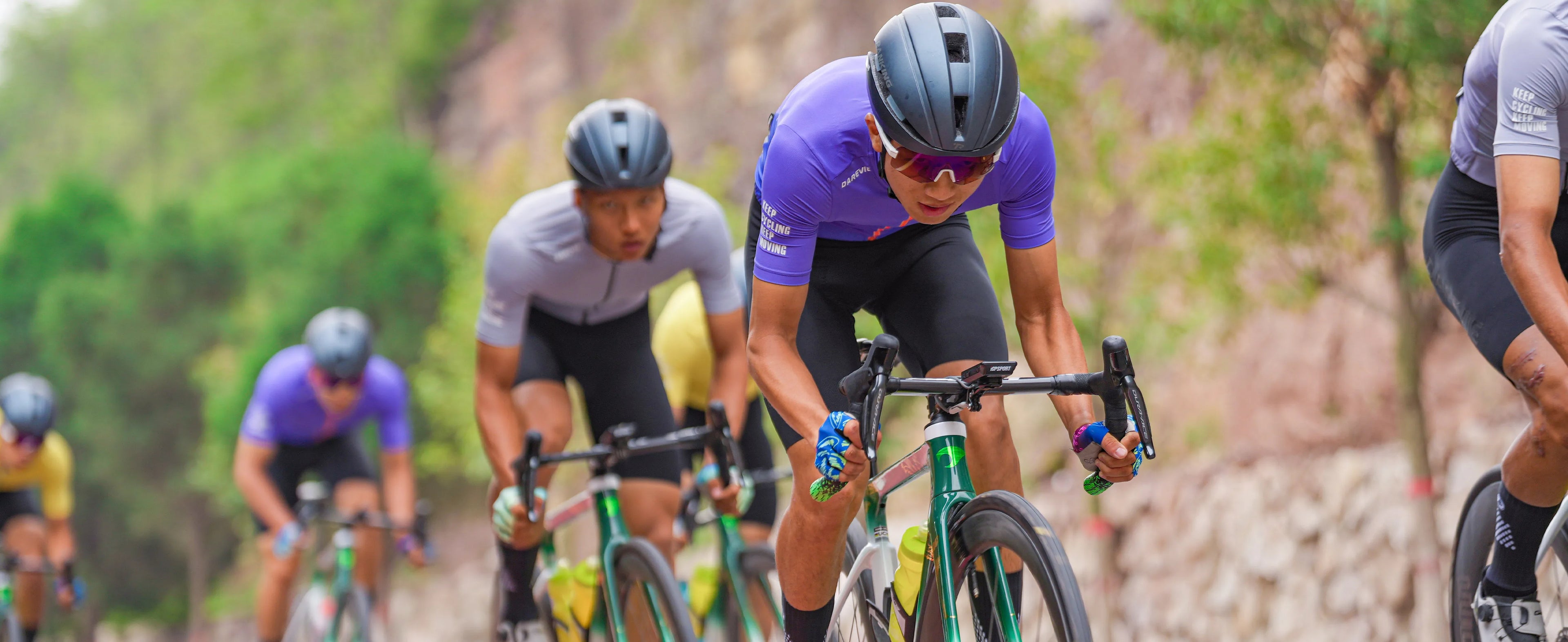 DAREVIE Cycling First Layer Man Compression Seamless Women Bicycle Cycling Inner Sports First Layer Undershirt Bike Base Layer