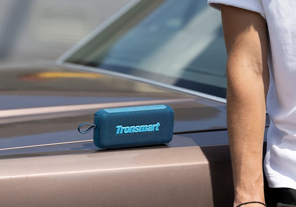 Tronsmart Trip 2 Speaker Portable Bluetoth Speaker with Enhanced Bass, IPX7 Waterproof, 20H Playtime,for Camping, Hiking & Outdoor