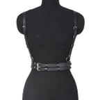 Fashion Leather Harness Belts for Women Adjustable Harness Corst Waist corset belt Suspenders Harness Punk Clothing Accessories