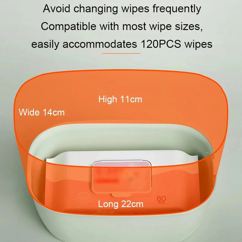 Baby Wet Wipes Heater Thermostat Tissue Paper Facial Mask Warmer Case Wet Towel Dispenser Thermal Napkin Heating Insulation Box