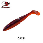 ESFISHING Fishing Lure Easy Shiner 100mm125mm155mm 200mm pesca isca artificial Silicone Bait Leurre Souple pike bass