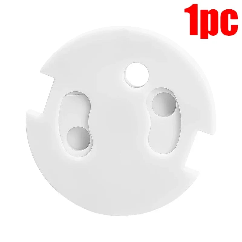 White Electrical Safety Socket Protective Covers Baby Care Clear Anti-electric Shock Infant Plug Power Outlet Guard Protection