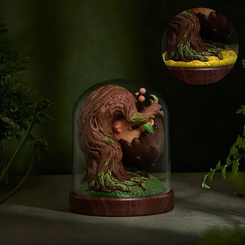 POP MART Hirono TAMED WILDGRASS Series Mystery Box Genuine Blind Box Guess Toys Bag Ornament Figurines Home Decor Desktop Dolls