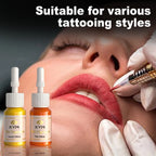 KVM 8 Colors 5ML Lip Tattoo Ink Microblading Inks Semi Permanent Makeup Pigment Tattoo Ink Body Art Lips Tint Tattoo Supplies