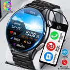 2026 New Smart Watch NFC ECG+PPG Blood oxygen Uric Acid Blood Pressure Sapphire Smartwatch Men For Android iOS Smart watch men
