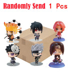 Anime Naruto Action Figure Naruto Sasuke Kakashi Itachi Model Toys Desktop Ornament Decoration Gift Boy Girl