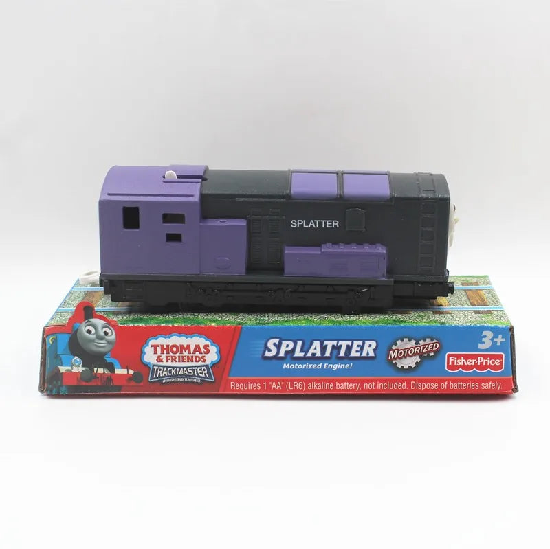 Electric Thomas and Friends Train Trackmaster Motorized Engine Diecast Boys Toys Bash Dash Stanley Splatter Diesel Arry Paxton