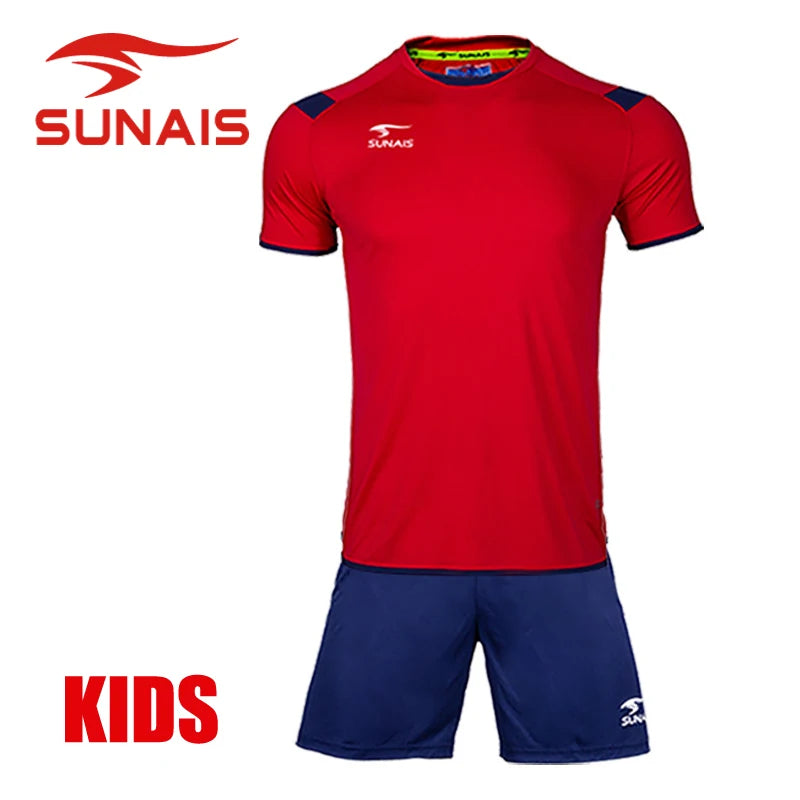 SUNAIS 2026 New Knight 2 Kids Football Jersey Set Breathable Comfort Match Training Kit  720135