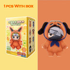 EAKI Naruto Blind box Shippuden Naruto Uzumak Sasuke Kakashi Party Series Stuffed Doll Handmade Ornament Toy Collection Gift