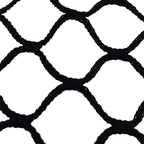 Golf Practice Net, High-Visibility Rhombic Mesh Net, 0.98*0.98In Mesh Hole Size 1.8-2mm Rope Thickness Black