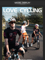 X-TIGER GALE SERIES Men's Cycling Jersey Short Sleeve Slim Fit Rock Punk Style Breathable Maillot for Mountain Road Bike